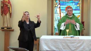 VII Liturgy of the Eucharist Contd  The New Roman Missal for Interpreters [upl. by Oramug]