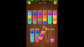 Water Sort  Color Sort Game Level 1631  1640 Walkthrough  PuzzleChallenge ✔️ [upl. by Elleret]