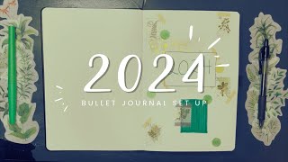 2024 Bullet Journal Set Up [upl. by Yentruocal942]