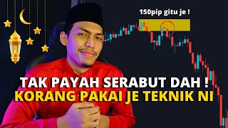 TEKNIK SCALPING BOROI  Trade Sendiri Je Pakai Teknik Simple Ni [upl. by Annaiel]