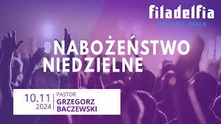 quotO niezwykłości stworzeniaquot – Grzegorz Baczewski – Nabożeństwo niedzielne 10112024r [upl. by Shuma]