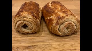 How to Make Chocolate Croissants 🥐 [upl. by Bruno]