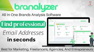 Branalyzer  All In One Brands Analysis Software  Best for Marketing Freelancers Agencies [upl. by Yenruogis]