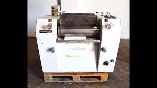 Buhler 3 Roll Mill  Stock50128001 [upl. by Norreht]