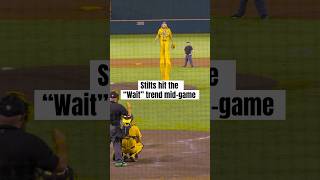 BACKFLIPS clemsontigers y’all ate bananaball sports savannahbananas baseball fun dance [upl. by Cinimmod39]