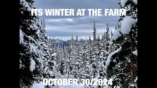 FARM SNOWSHOE IN OCTOBER [upl. by Cassius]