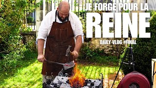 Je FORGE pour la REINE  Mon 1er marchée artisanal Daily vlog final [upl. by Teufert]