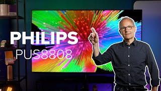 Philips PUS8808 Google macht den neuen AmbilightFernseher besser [upl. by Onofredo]