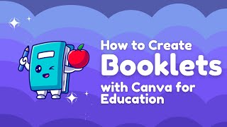 Print Shop Booklet Tutorial with Canva for Education [upl. by Sakram]