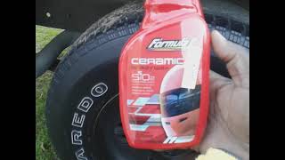 formula 1 ceramic sio2 wax test on white paint [upl. by Bozuwa301]