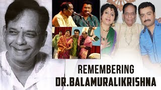 A Tribute to Dr M Balamuralikrishna  Nee Naamamu by Dr K Krishnakumar amp Binni Krishnakumar [upl. by Sudoeht]