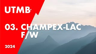 🟥 UTMB  ChampexLac  Women  Femmes  HOKA UTMB MontBlanc 2024 [upl. by Prunella]