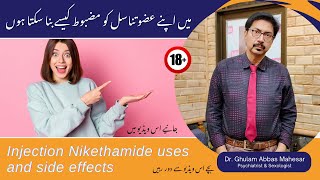 Review of Injection Nikethamide uses and side effects in UrduHindi  Dr Ghulam Abbas Mahessar [upl. by Aimehs737]