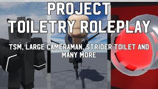 TSM Core Revealed Large Cameraman and Tv Man Effects  Project Toiletry Roleplay Leaks [upl. by Erodroeht]