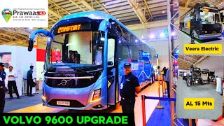 Prawaas 40 Bus Exhibition  Festival of Transporters  Volvo 9600 Upgrade  🔋EV buses amp More [upl. by Odie]