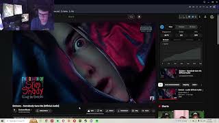 Gen Z reacts to Somebody Save Me  The Death of Slim Shady by Eminem [upl. by Nicholl470]