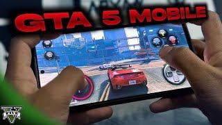 GTA 5 MOBILE  GTA V Android  GTA V ON MOBILE  GTA 5 [upl. by Talanta695]