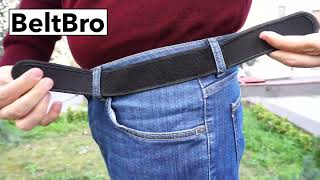 BeltBro No Buckle Belt  Simple Convenient amp Comfortable [upl. by Spillar995]