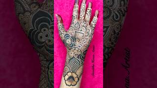 mehndi henna hack tricks simple latest mehndikadesign viral youtubeshotrs easymehndi easy [upl. by Tilford855]