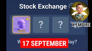 X Empire Investment Fund Today 1718 September  Musk Empire Daily Combo  X Empire Investment Today [upl. by Cayla585]