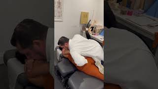 NYC Chiropractic Cracking Watch This Back Pain Adjustment in Action [upl. by Nidya]