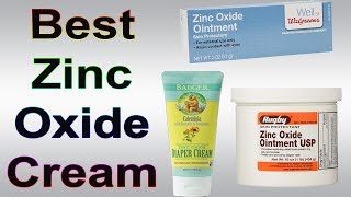 Top 10 Best Zinc Oxide Cream [upl. by Sherye]