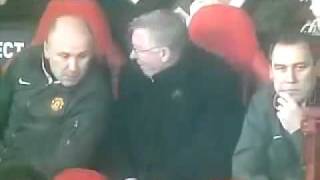 Sir Alex Ferguson Laughing on Berbatov 031511HD [upl. by Adda]