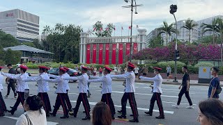 Changing of Guards at Istana Negara Singapore [upl. by Wichern]