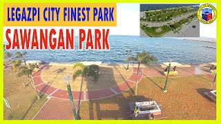 Sawangan Park 2021 Walking Tour  Legazpi City Full HD  WT1  Legazpi City [upl. by Akinot]