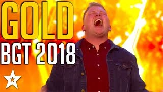 TOP 5 GOLDEN BUZZERS on Britains Got Talent 2018  Got Talent Global [upl. by Goldshlag285]