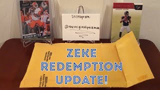 Redemption Update Finally Got One Of My Favorite Zeke Cards [upl. by Ervine]