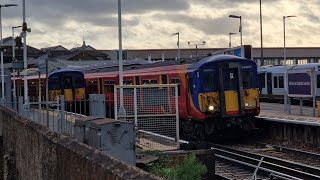 Trains at Clapham Junction [upl. by Ydnal]