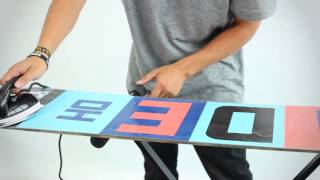 How to wax a snowboard [upl. by Dylana741]