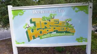 TreeHoppers Aerial Adventure Park  Zip Line  Ropes Course in Central Florida [upl. by Pigeon]