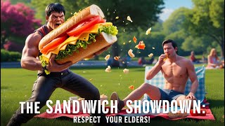 Mike Tyson and Jake Paul’s Sandwich Showdown [upl. by Prent]