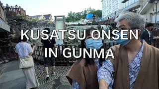 【JAPAN】KUSATSU ONSEN in GUNMA 2023 4K [upl. by Keary284]