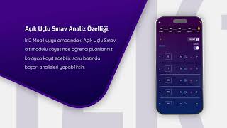 k12 Açık Uçlu Sınav Analiz Özelliği  k12 Bilişim [upl. by Denman]