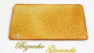 Bizcocho Gioconda para Tarta ópera base de pasteles semifríos [upl. by Ennaeirrac]