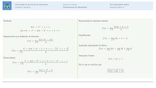 DERIVADA  Video Tema Clave Examen 032 [upl. by Yecniuq]