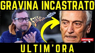 CLAMOROSO GABRIELE GRAVINA INCASTRATO DA STRISCIA LA NOTIZIA PINUCCIO CI MOSTRA LA PROVA SHOCK [upl. by Rahman231]