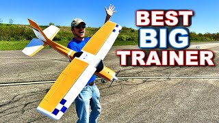 BIG FLIGHT STABILIZATION amp EASY TO FLY Beginner RC Airplane  FMS Ranger 1220mm [upl. by Jacinthe]