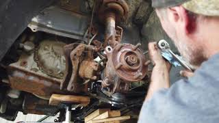 08 Jeep compass Pt 12 Steering rack to Steering wheel pinch bolt issue and Cross member torque [upl. by Alexi]