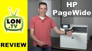 HP PageWide Printer Technology Overview and Demo of Pagewide 750dw [upl. by Valdemar]