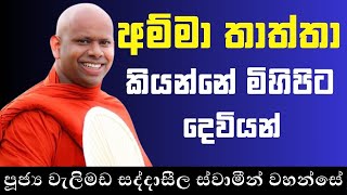 මිහිපිට දෙවියන්  Welimada Saddaseela thero [upl. by Toh756]