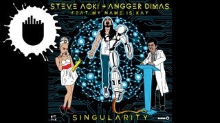 Steve Aoki amp Angger Dimas feat My Name Is Kay  Singularity Cover Art [upl. by Ibot825]