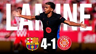 FC BARCELONA vs GIRONA 41 GOLEADA HISTÓRICA  La Liga 2024 [upl. by Nytram975]