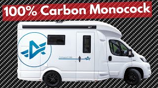 MONOCOCK WOHNMOBIL 100 CARBON 💥 Altlantis 595 Campervan superkurz und superleicht [upl. by Sucerdor]