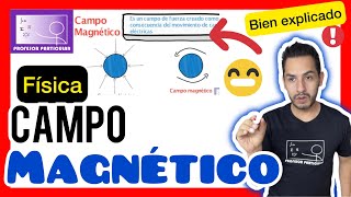 ✅​Campos MAGNÉTICOS e INDUCCIÓN magnética  𝙚𝙣 3 𝙢𝙞𝙣𝙪𝙩𝙤𝙨😎​🫵​💯​  Física Electromagnetismo [upl. by Elyrrad]