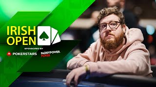 Irish Poker Open DAY 1C  Part 1  €1K Main Event  PokerStars [upl. by Schwarz]