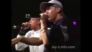 JayZ featuring Eminem  Renegade Live 2001 [upl. by Naus277]